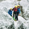 randonnee aquatique Castellane Gorges du Verdon enfants